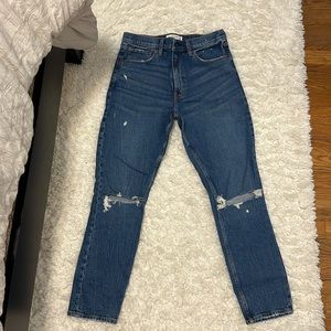 Abercrombie skinny high rise